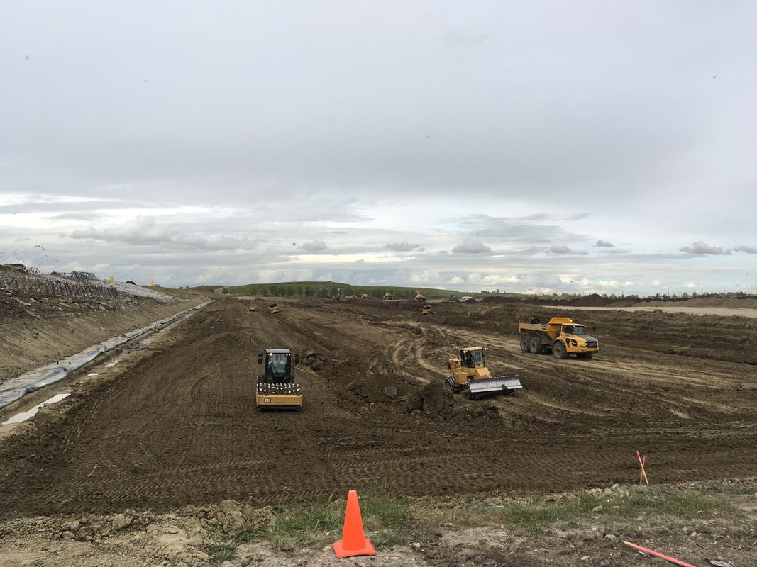 Construction • East Calgary Landfill Cell Construction Phase 9