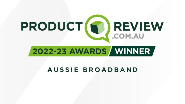 Product Review 2022-23 awards winner Aussie Broadband