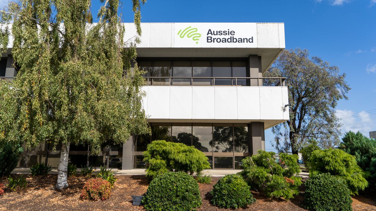 An Aussie Broadband office.