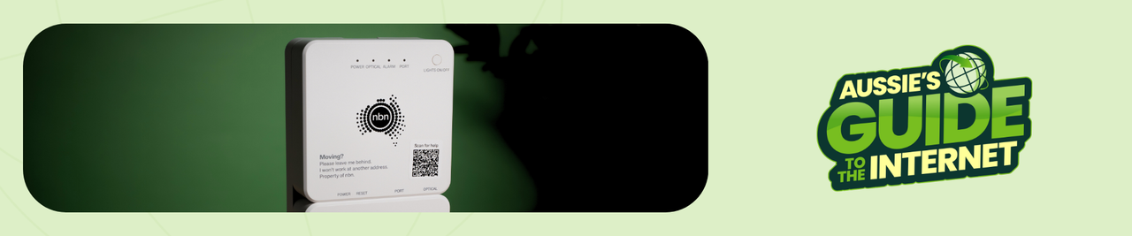 An image of a Fibre to the Premises NBN connection box