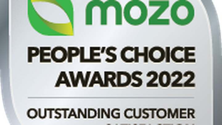 Mozo People's Choice Awards 2022 - Outstanding Customer Satisfaction