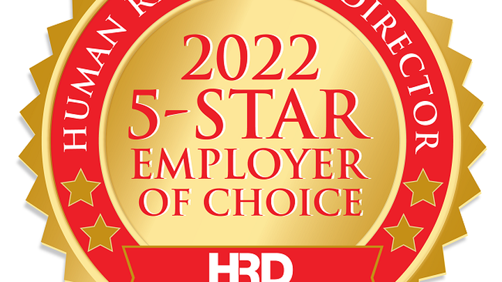 Human Resources Director 5-star Employer of Choice 2022 Award