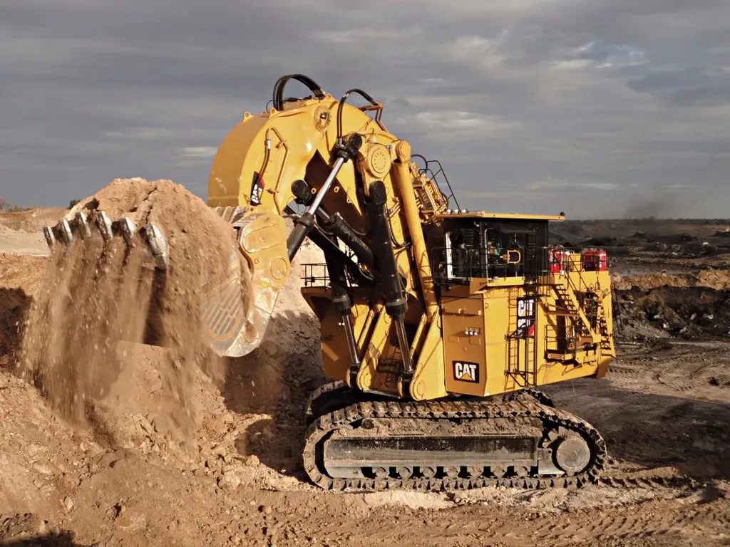 Cat massive machine excavator cheap