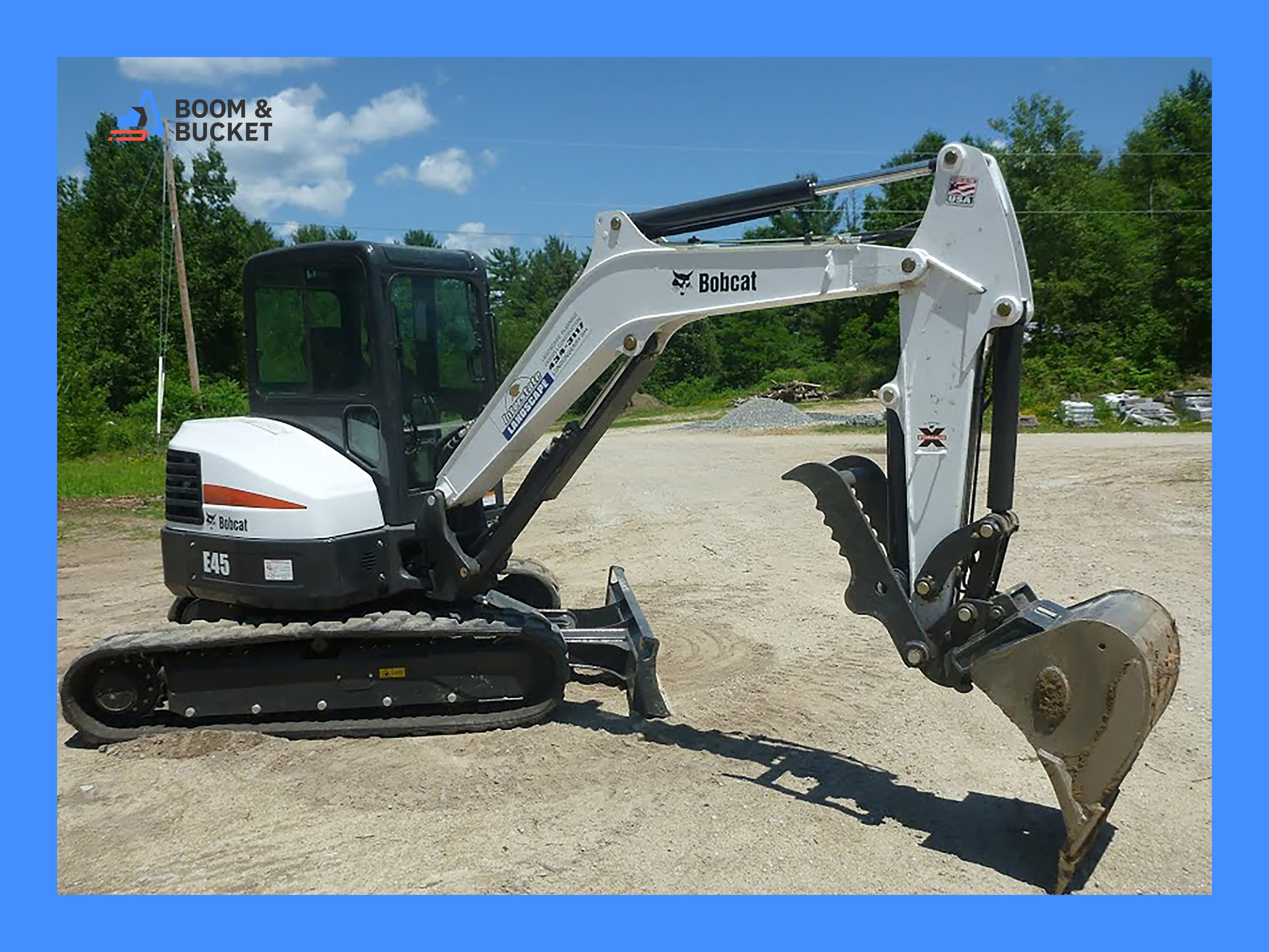 Used Bobcat E45 Specs & Features Boom & Bucket