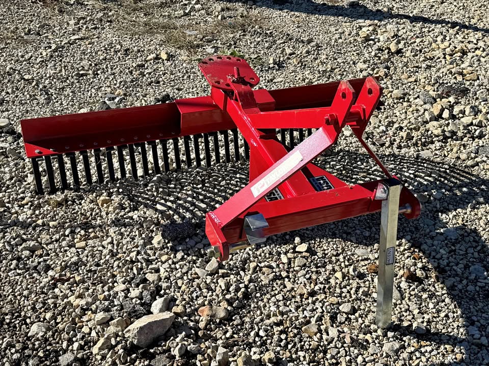 3pth Root Rake 3 Point Tractor Root Rakes Landscape Rake For Tractor | Heavy Hitch