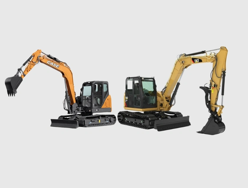 Case CX80C vs. Caterpillar 308E2 CR Which is best?