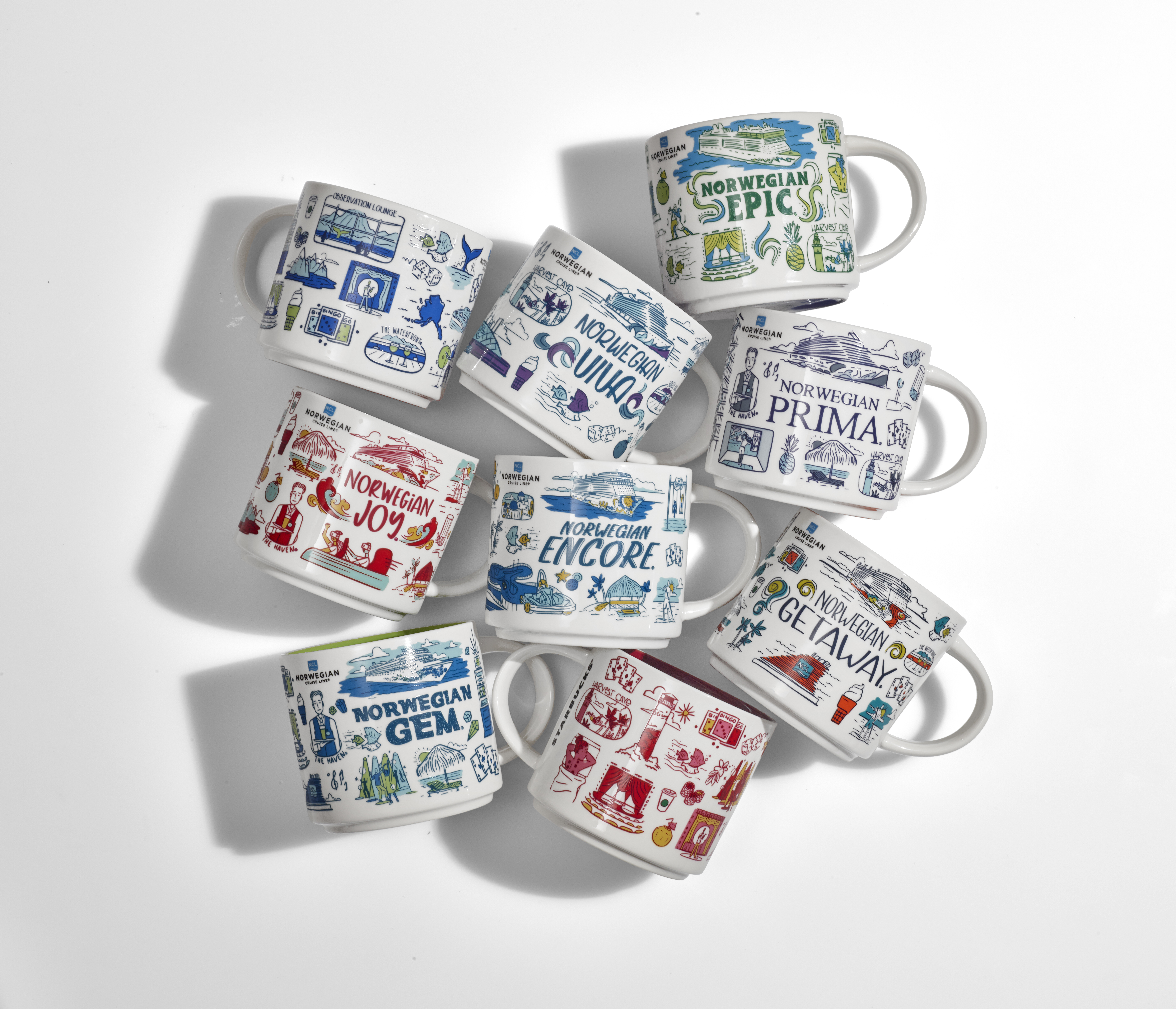 RCL to launch Ship-Themed Starbucks Mugs