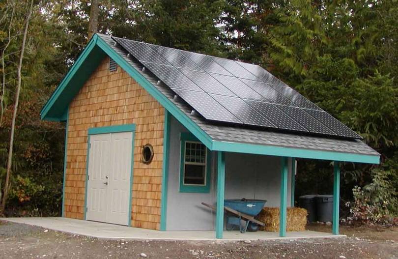 Solar panel for shed cheap