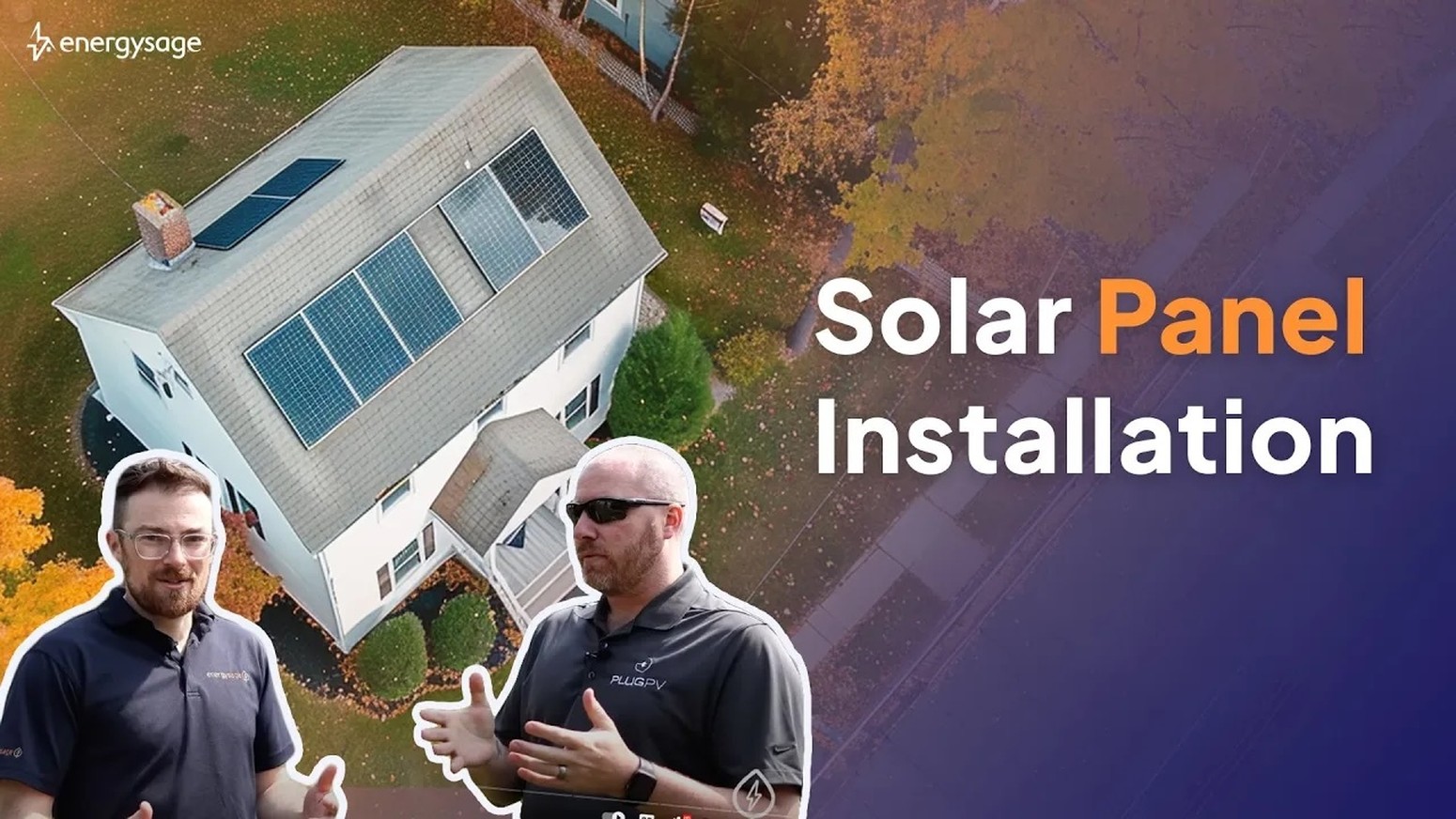 Solar panel installation
