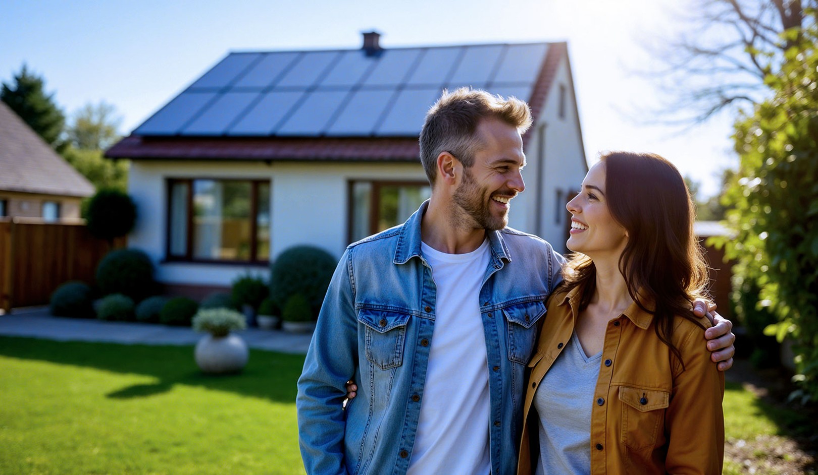 Solar panel homeowner