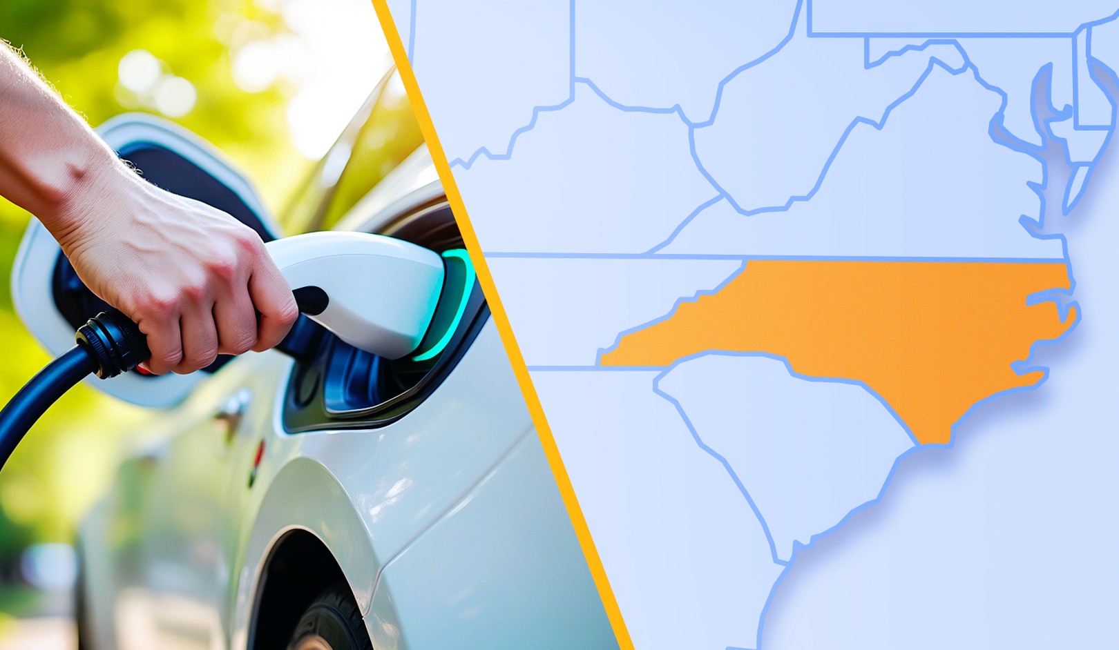EV and EV charger incentives in North Carolina