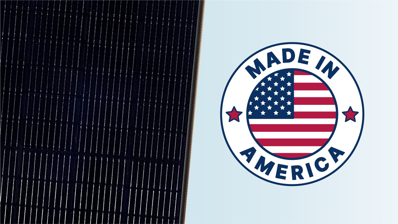 American-made solar