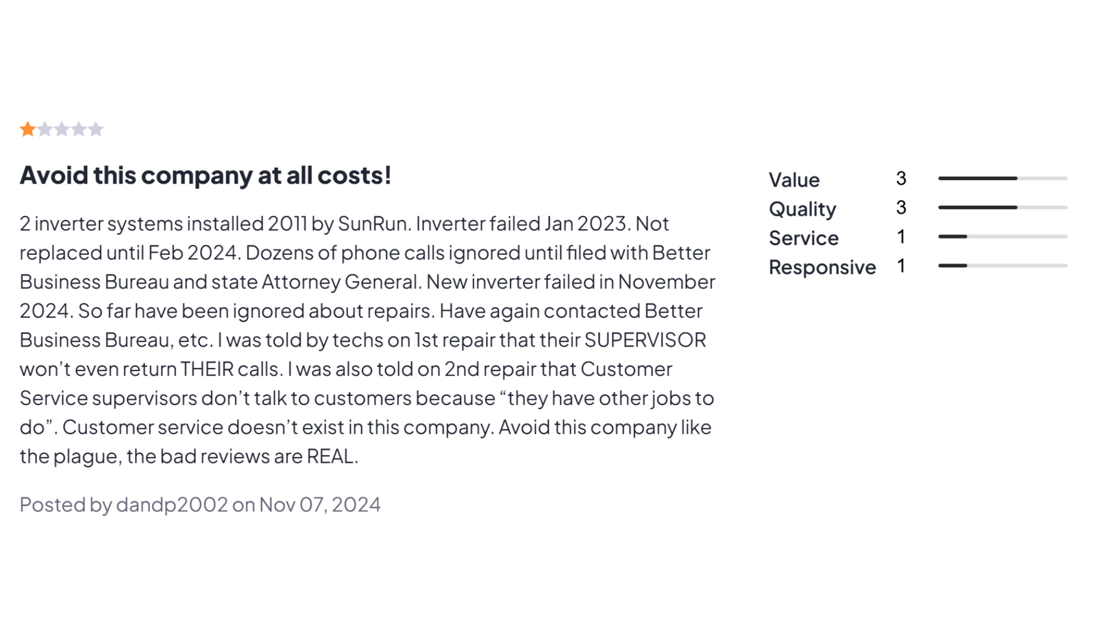 Sunrun reviews