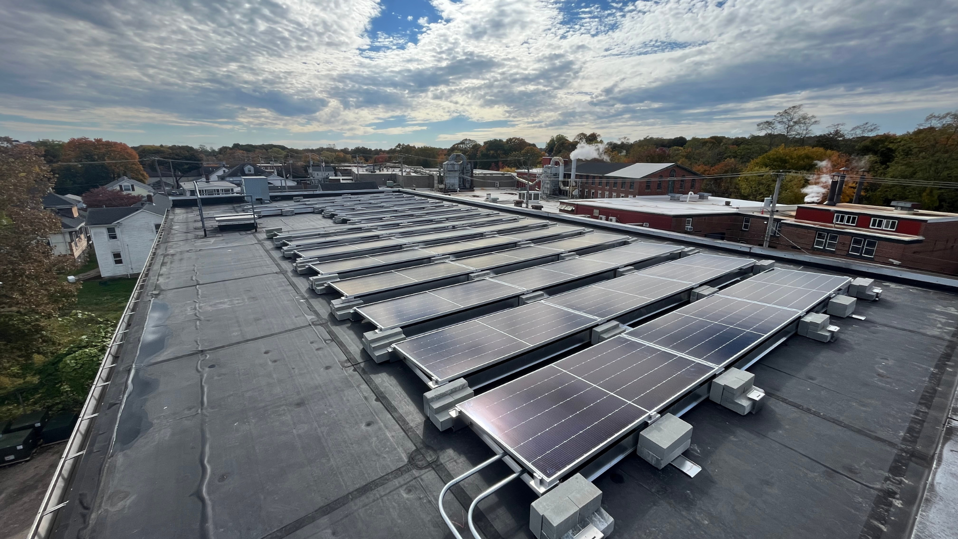 Grey Sail Brewing solar panels