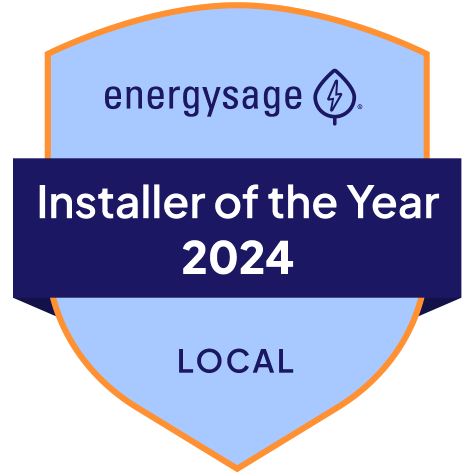 Installer of the year 2024 local badge