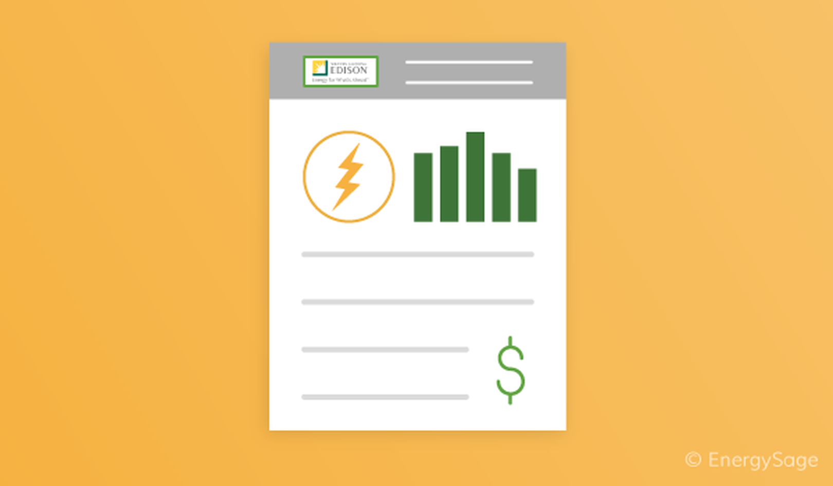 how to read sce electric bill
