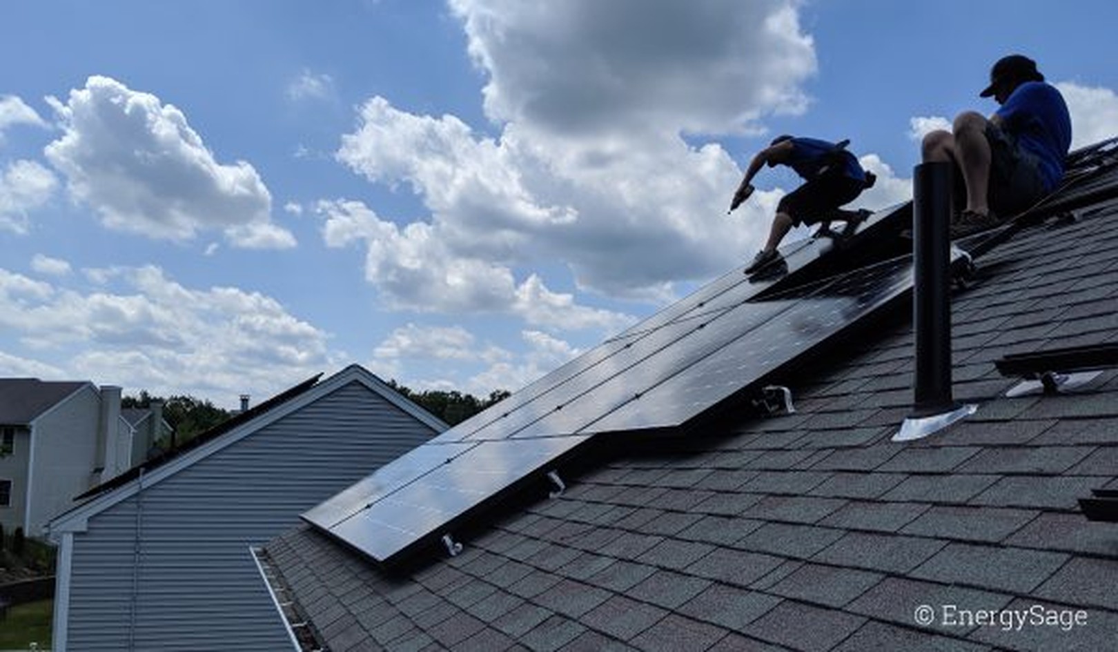 Spencer's solar installation