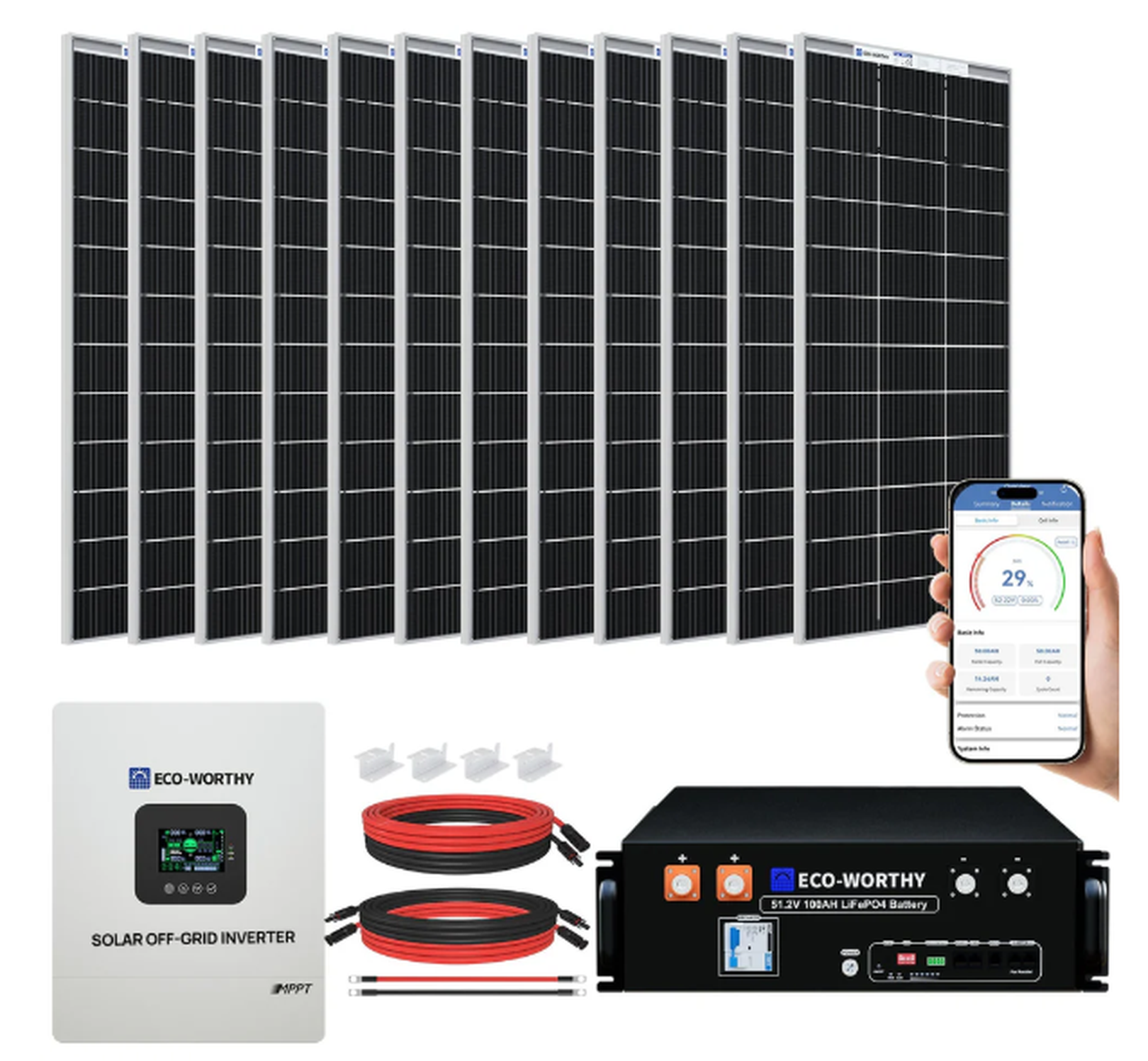 ECO-WORTHY Off Grid Solar Kit