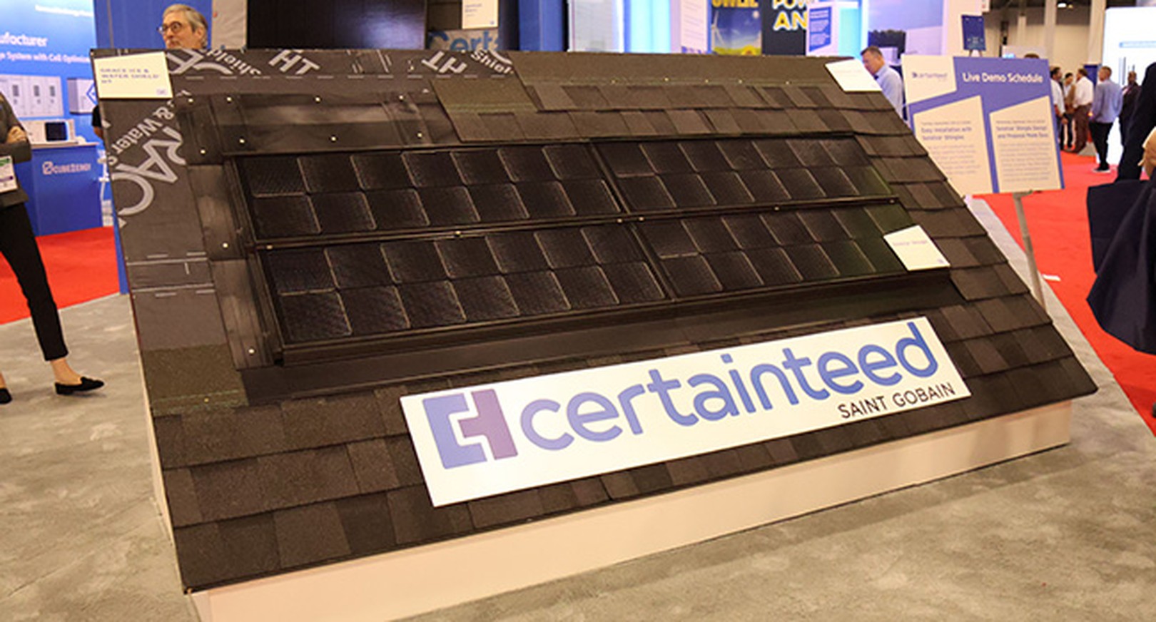 CertainTeed solar shingles