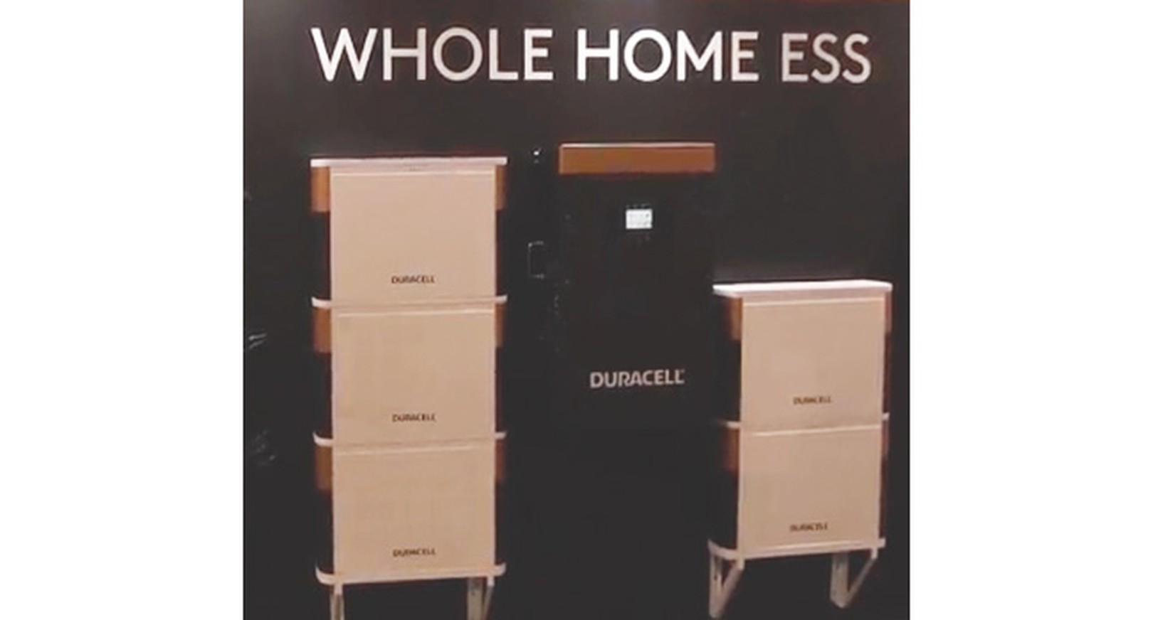 Duracell whole home energy storage system
