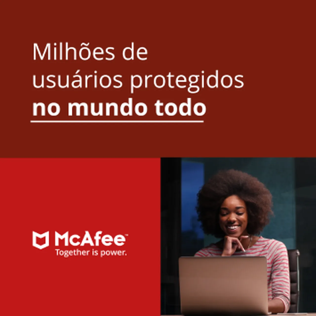 McAfee, Milhões de usuários protegidos no mundo todo