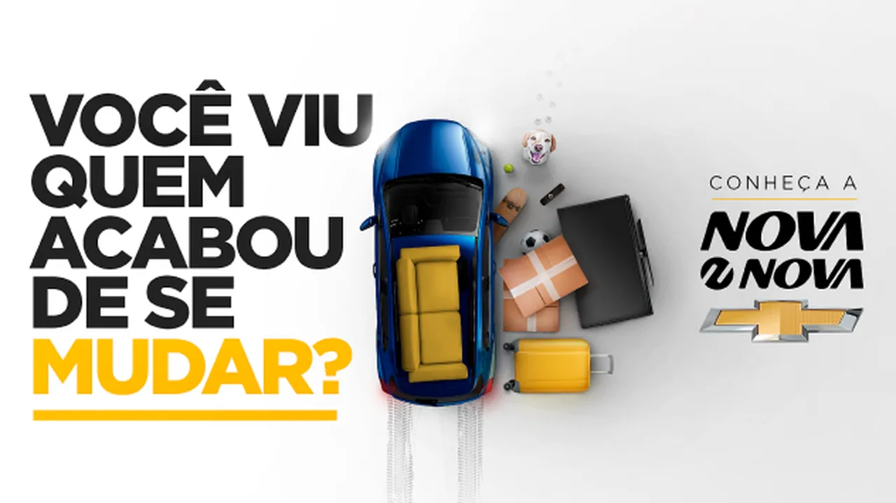 Você viu quem acabou de se mudar? Conheça a Nova e Nova Chevrolet