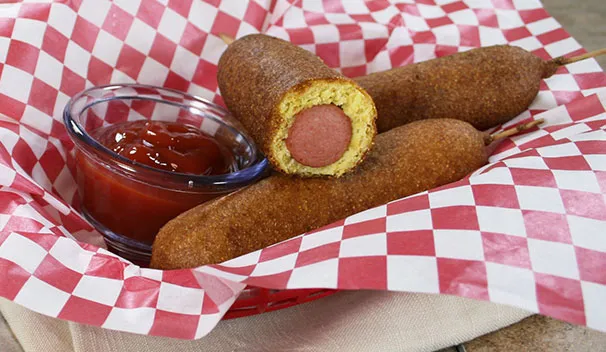 Beef Frank Corn Dogs