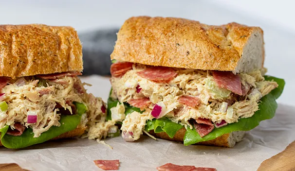 Salami Chicken Salad