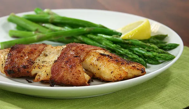 Bacon-Wrapped Tilapia