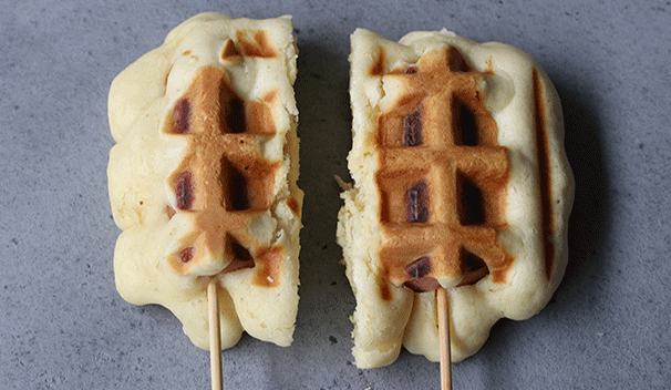 Waffle Hot Dogs
