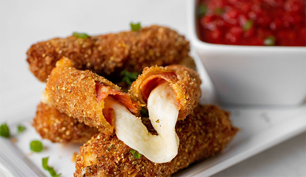 Pepperoni Mozzarella Sticks