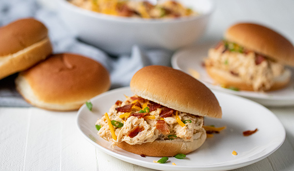 Creamy Crockpot Chicken and Bacon