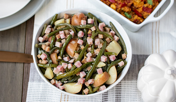 Ham, Green Beans and Potatoes