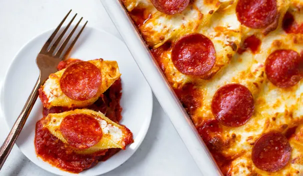 Pizza Stuffed Shells