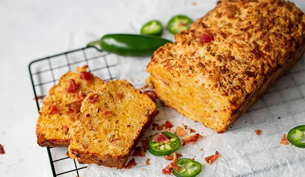 Jalapeno Popper Beer Bread