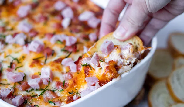 Warm Ham and Cheese Dip