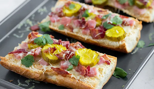 Cuban French Bread Pizza