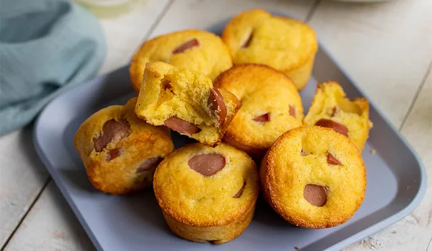 Corn Dog Muffins