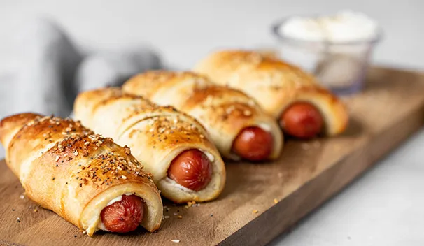 Everything Bagel Dogs