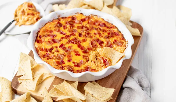 Bacon Buffalo Chicken Dip