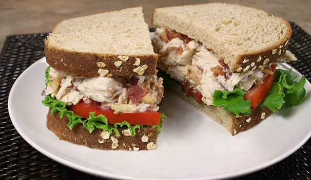 Bacon Almond Chicken Salad