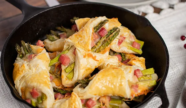 Ham and Asparagus Turnovers