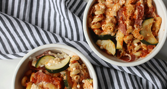 Crock Pot Salami Pasta