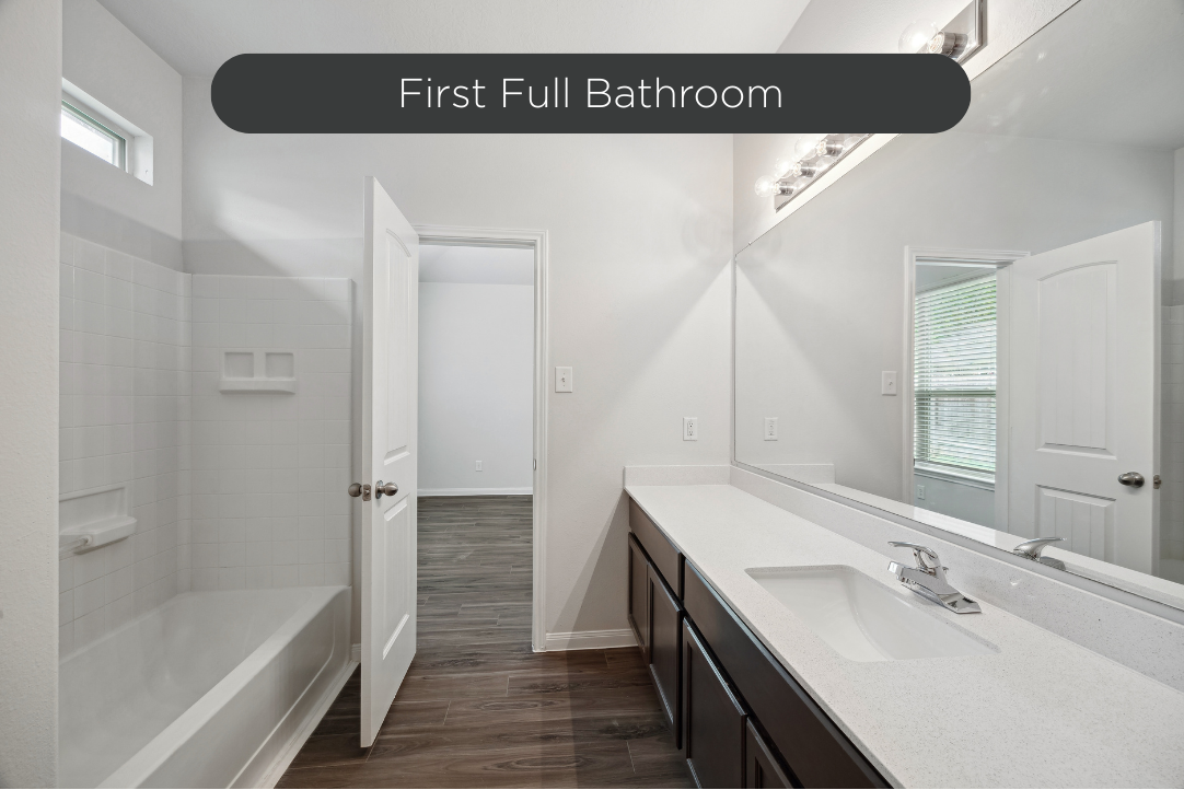 Spy Glass Labeled First Bath