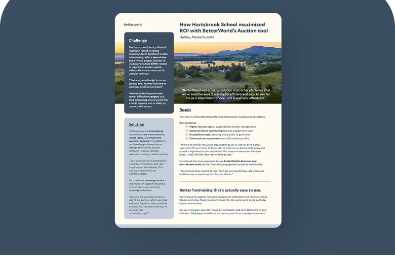 Case study: Hartsbrook School