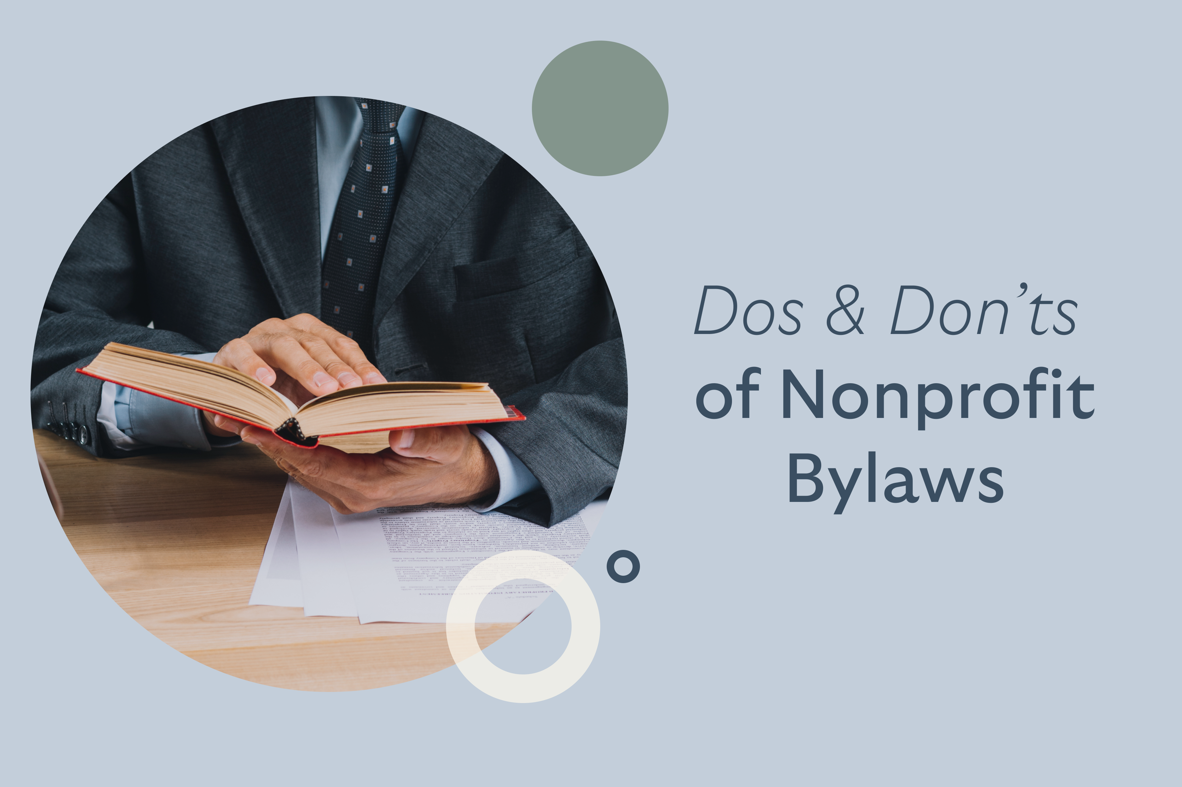 Nonprofit Bylaws Basics Of Nonprofit Bylaws