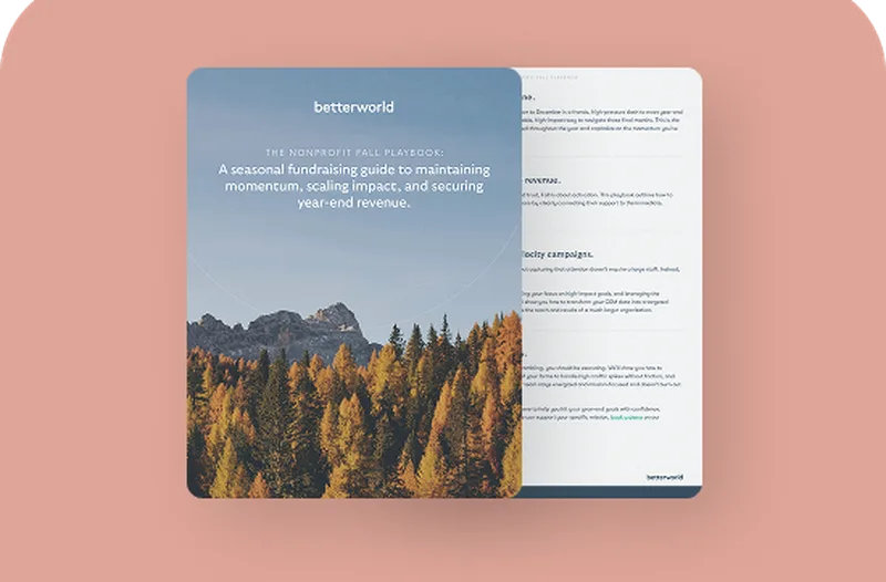 The Nonprofit Fall Playbook