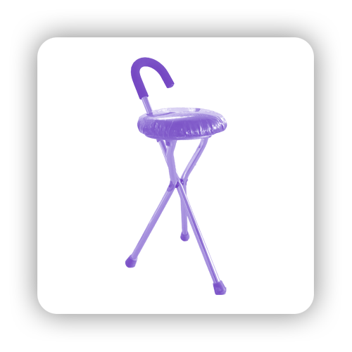 Cane with Attached Handle