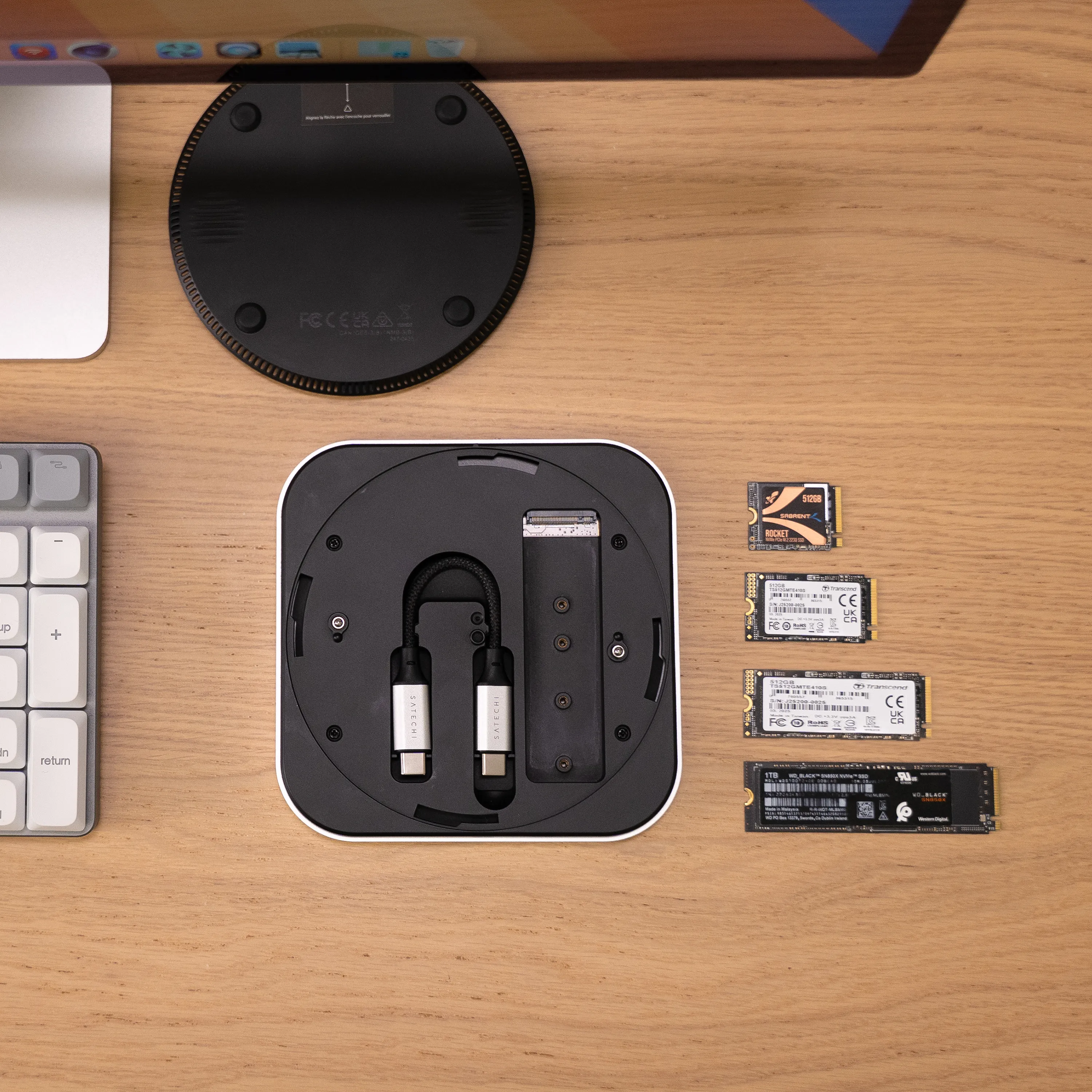 Satechi USB4 Slim NVMe SSD Enclosure