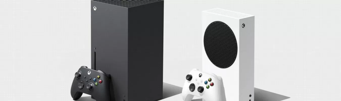 Xbox Series S fundo branco